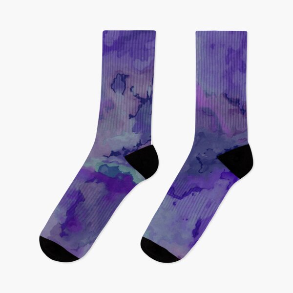 Item preview, blue purple marble abstraction designed and sold by wiwiart.