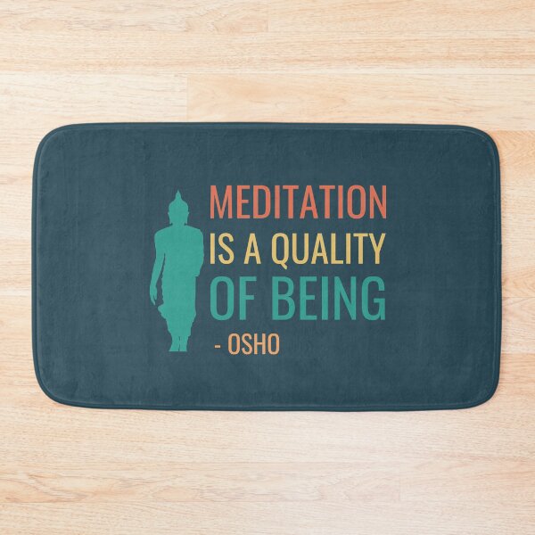 Item preview, Buddha Art with Osho Quote designed and sold by RetComly.