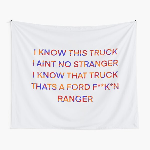 Ford Ranger Tik Tok  Tapestry