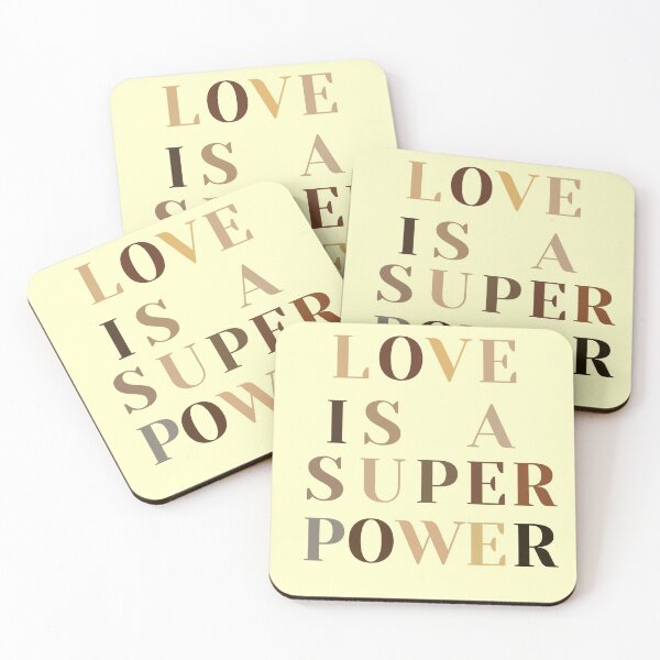 Item preview, Love is super power designed and sold by Bonicrazypeople.