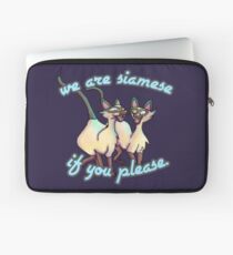 Funda para portátil Gatos siameses