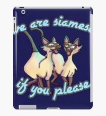 Vinilo o funda para iPad Gatos siameses