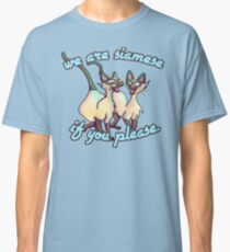 Siamese Cats Classic T-Shirt