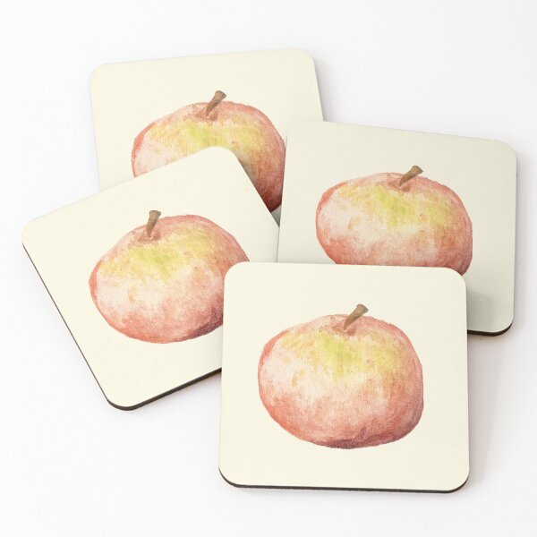 Item preview, Watercolor Painterly Apple  designed and sold by ForTheFrogWar.
