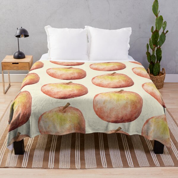 Item preview, Watercolor Painterly Apple designed and sold by ForTheFrogWar.