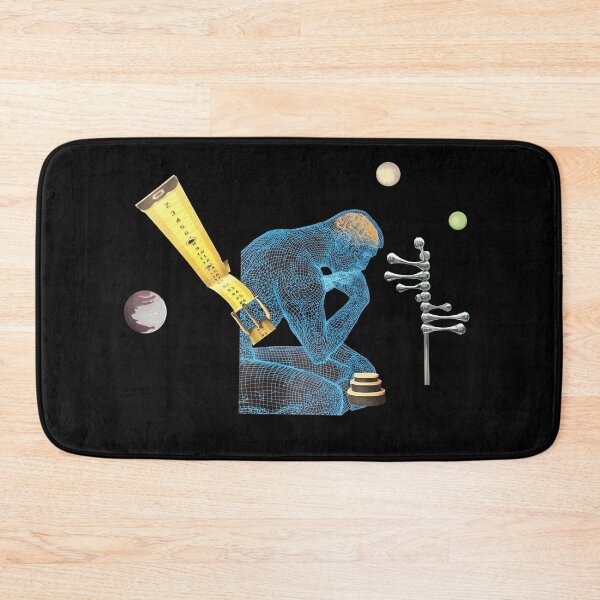 Item preview, The thinker collage designed and sold by MarisePix.