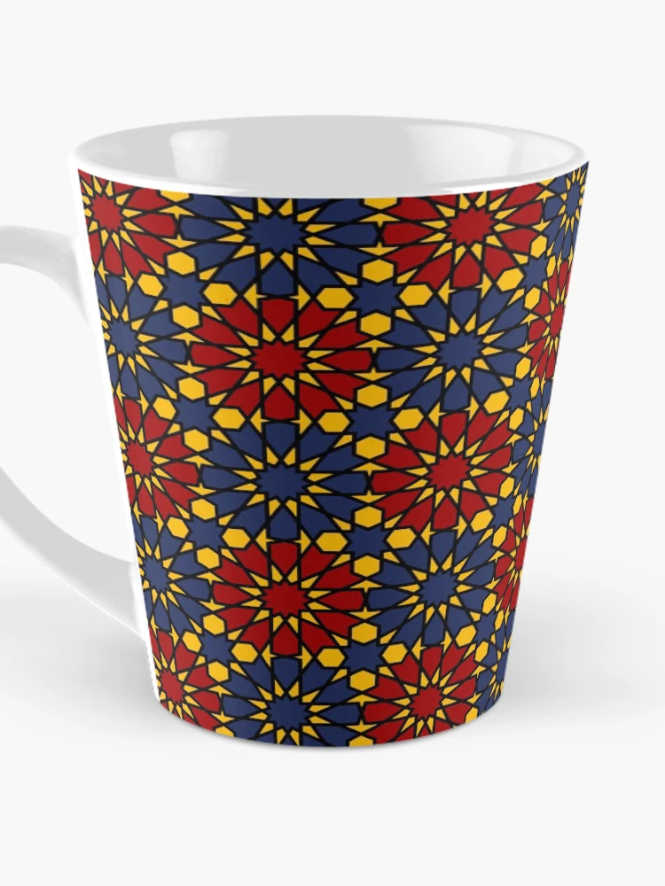 Thumbnail 3 of 4, Coffee Mug, Geometric Islamic Pattern designed and sold by NeteDesign.