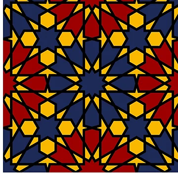 Artwork thumbnail, Geometric Islamic Pattern by NeteDesign