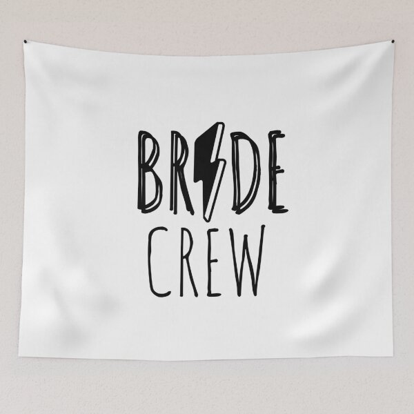 Item preview, Bride crew bride wedding wedding stuff  designed and sold by Tropical Blood.