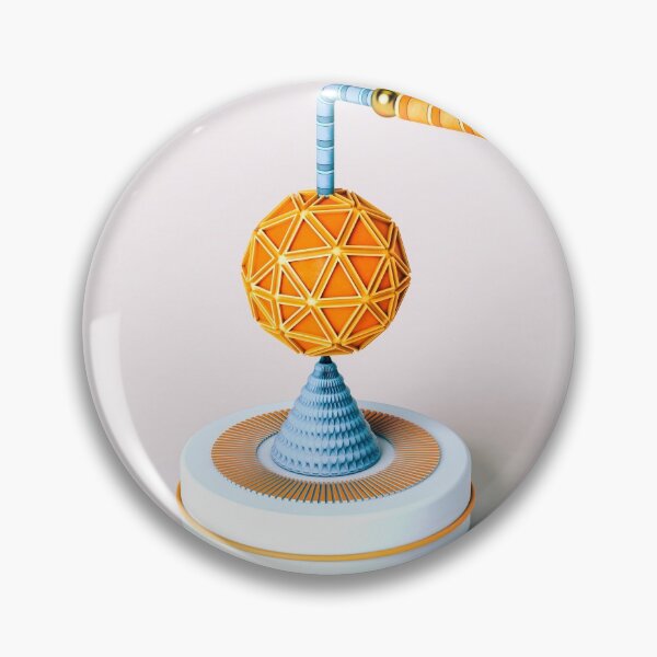 Item preview, Blue and orange abstract composition designed and sold by GiadaCanu.