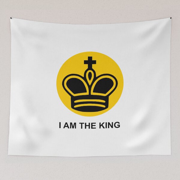 Item preview, I am the king designed and sold by pereirashop.
