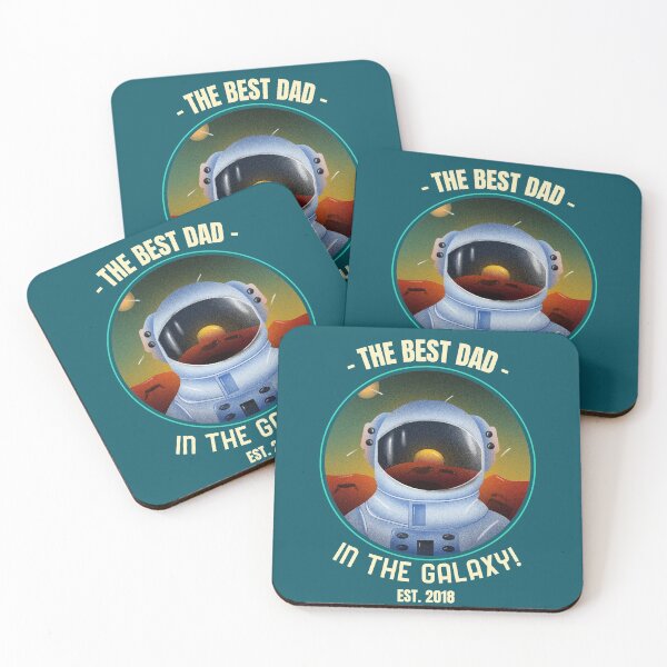 Item preview, The Best Dad in the galaxy est. 2017 designed and sold by ForStrong.