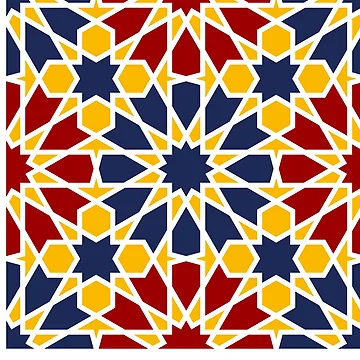 Artwork thumbnail, Geometric Islamic Pattern by NeteDesign