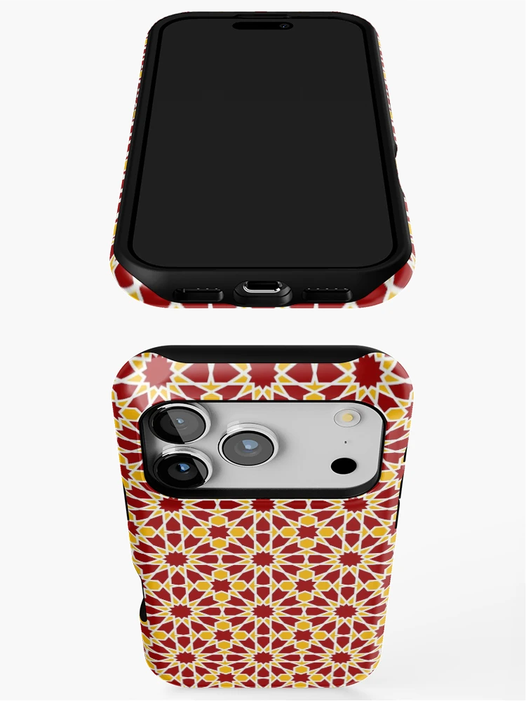Thumbnail 3 of 4, iPhone Case, Geometric Islamic Pattern designed and sold by NeteDesign.