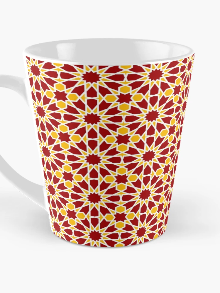 Thumbnail 3 of 4, Coffee Mug, Geometric Islamic Pattern designed and sold by NeteDesign.