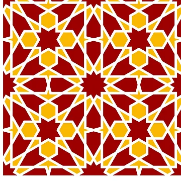 Artwork thumbnail, Geometric Islamic Pattern by NeteDesign