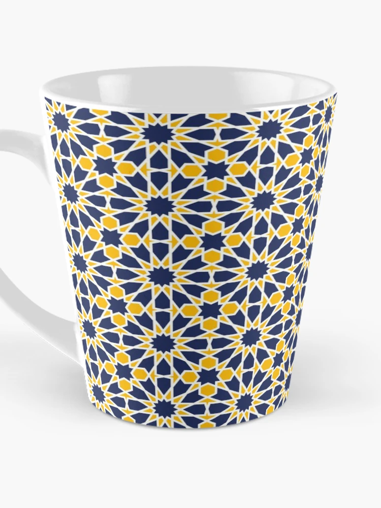 Thumbnail 3 of 4, Coffee Mug, Geometric Islamic Pattern designed and sold by NeteDesign.