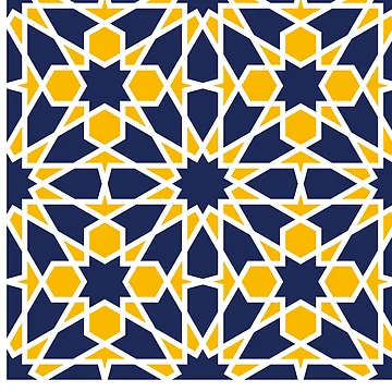 Artwork thumbnail, Geometric Islamic Pattern by NeteDesign