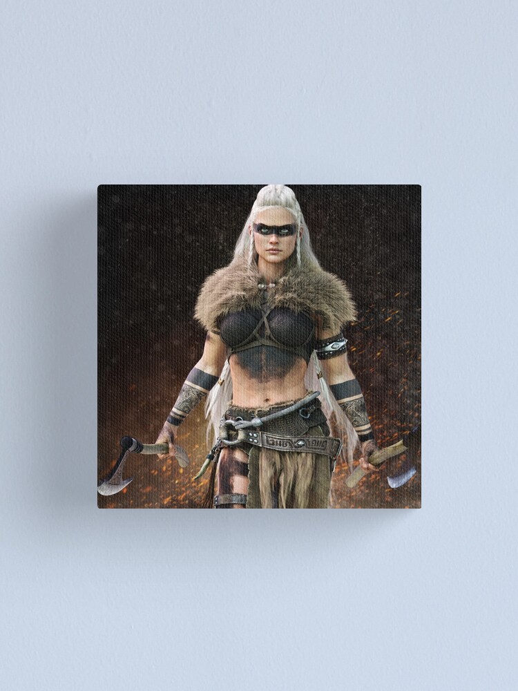 Streetwear Warrior Canvas Print