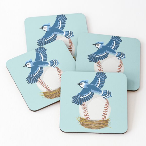 Item preview, Play Ball! Blue Jay Baseball Egg in Nest designed and sold by Lisa Rotenberg.