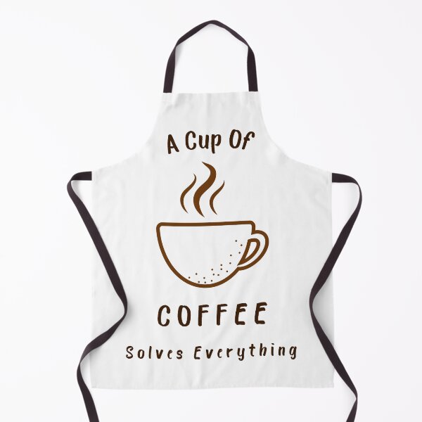 Item preview, A Cup Of Coffee Solves Everything designed and sold by -DEEWOLF-.