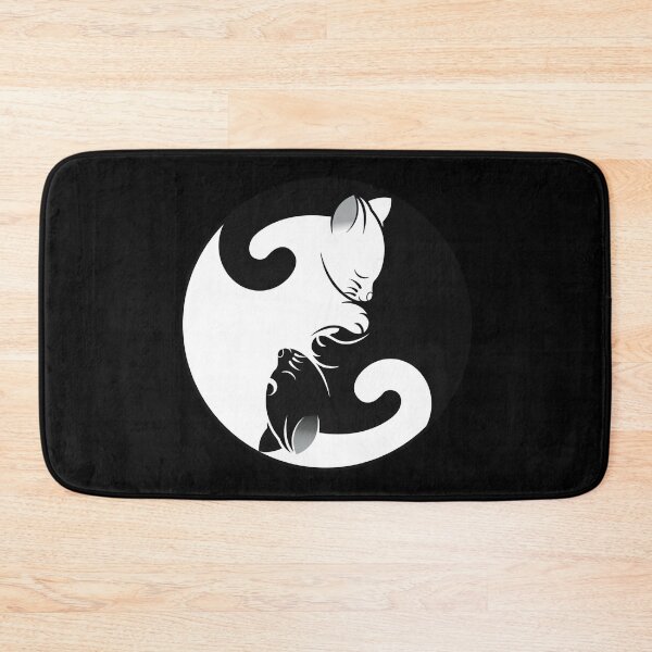 Artikelvorschau, CAT YING YANG BALANCE entworfen und verkauft von EmotionArt.