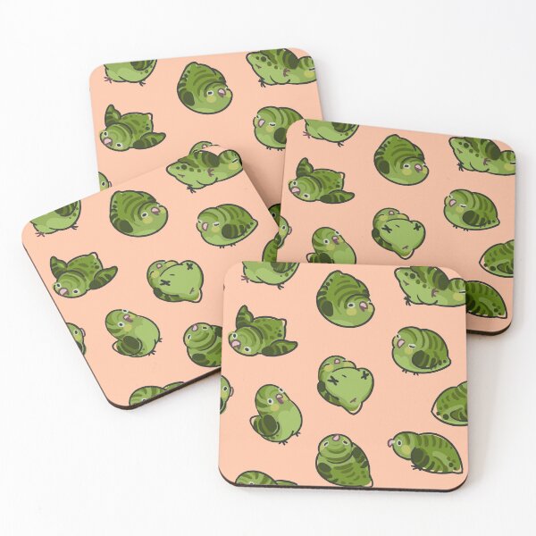 Item preview, Linnie Doots -  Olive on Orange designed and sold by Alstro-Arts.
