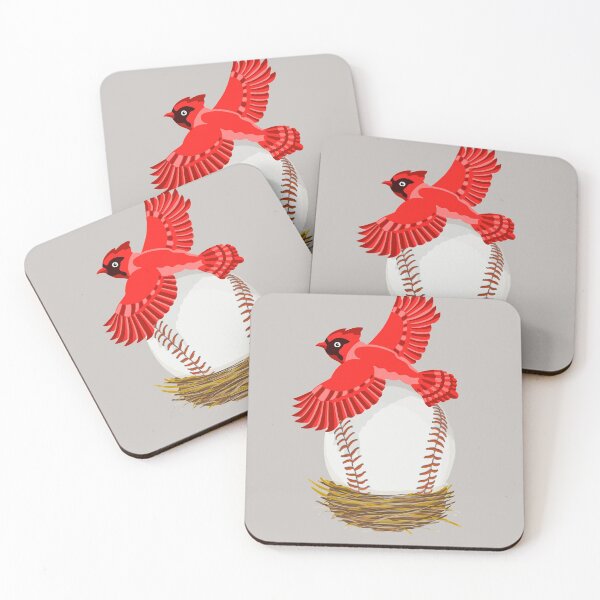 Item preview, Play Ball! Cardinal Baseball Egg in Nest designed and sold by Lisa Rotenberg.