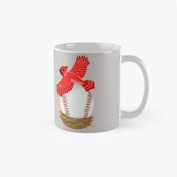 Item preview, Play Ball! Cardinal Baseball Egg in Nest designed and sold by Lisa Rotenberg.