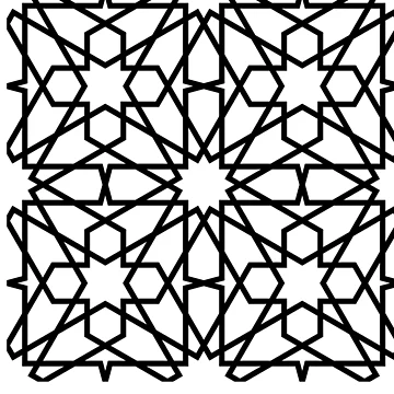 Artwork thumbnail, Geometric Islamic Pattern by NeteDesign