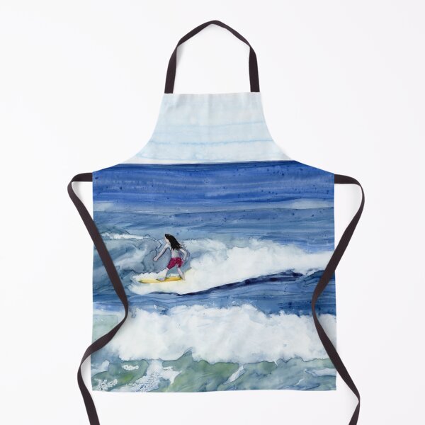 Item preview, Female Surfer on Yupo Paper designed and sold by Sandra Connelly.