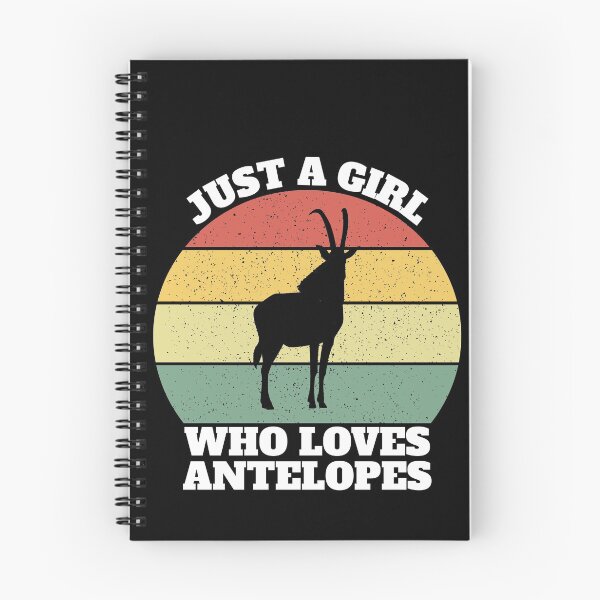 Item preview, Just A Girl Who Loves Antelopes designed and sold by Salvadax.
