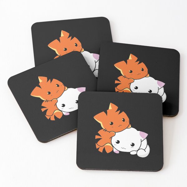 Item preview, Cute Cat vs Tiger Kawaii designed and sold by Altohombre.