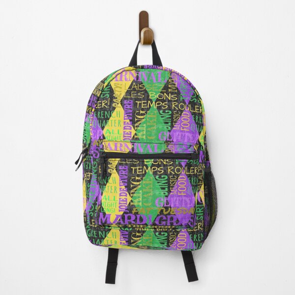 Item preview, Mardi Gras Harlequin Argyle with Subway Style Phrases designed and sold by ArgyleImp.