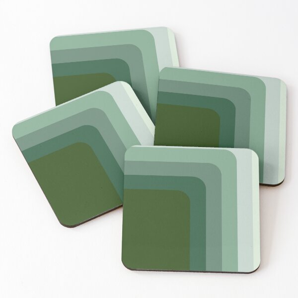 Item preview, Geometric Retro Pattern Green designed and sold by ind3finite.