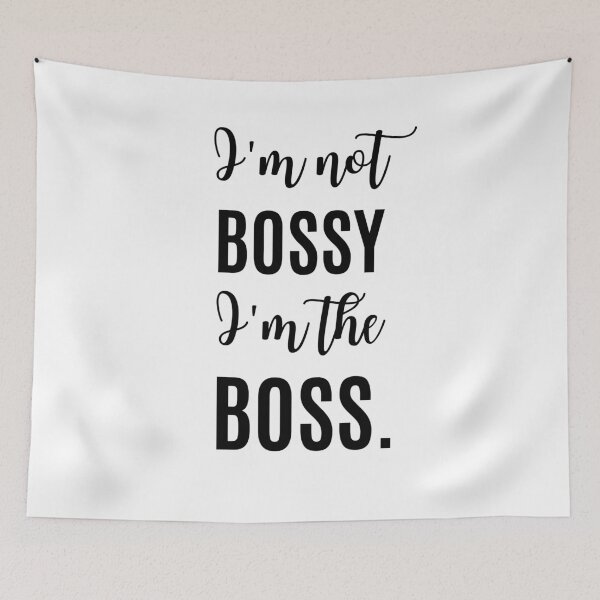 Item preview, I’m the boss designed and sold by Jey57.