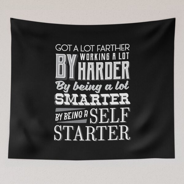 Item preview, Hamilton Self-Starter Lyrics B&W designed and sold by MamSelle.