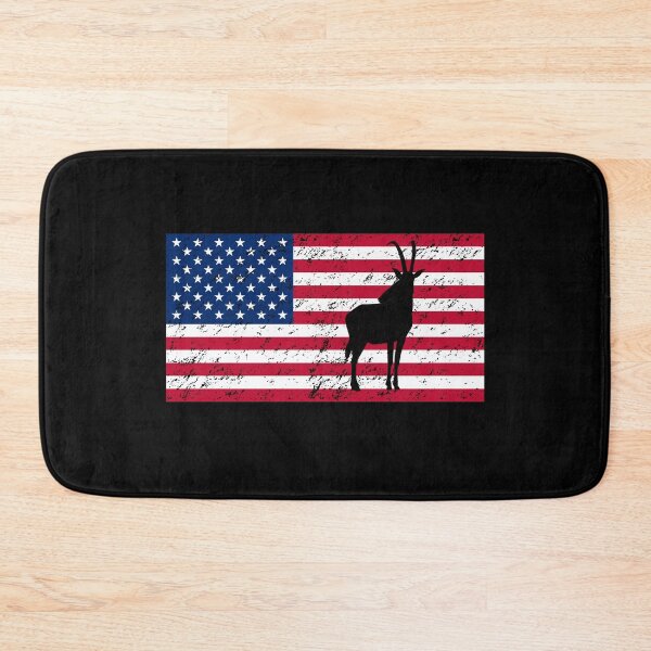 Item preview, Antelope Patriotic American Flag designed and sold by Salvadax.
