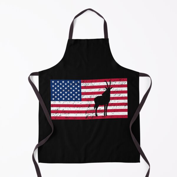 Item preview, Antelope Patriotic American Flag designed and sold by Salvadax.