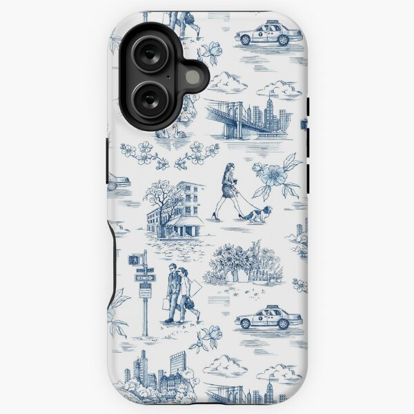 Item preview, NEW YORK Toile De Jouy designed and sold by dinainbloom.
