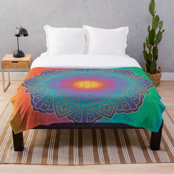 Item preview, Fascinante mandala arcoíris designed and sold by Vanessa Bentley.