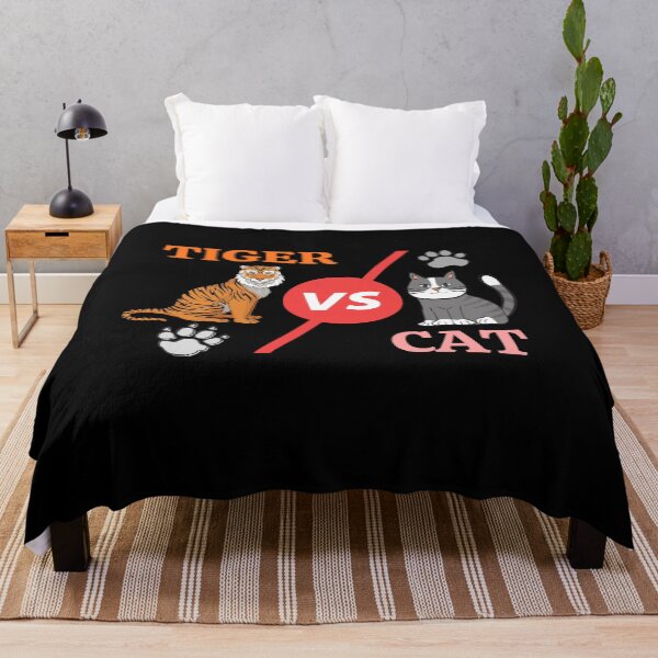 Item preview, Cat VS Tiger matching Fight designed and sold by DivineLiveShop.
