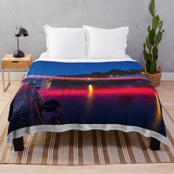 Item preview, Magical Suspension Bridge At Night designed and sold by irishjohn.