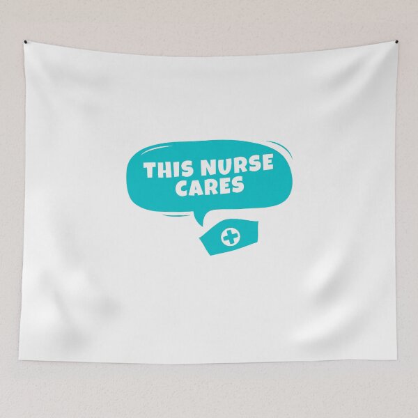 Item preview, This Nurse Cares designed and sold by Checivinicius.