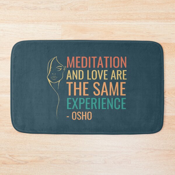 Item preview, Osho - Meditation and Love Are the Same Experience designed and sold by RetComly.