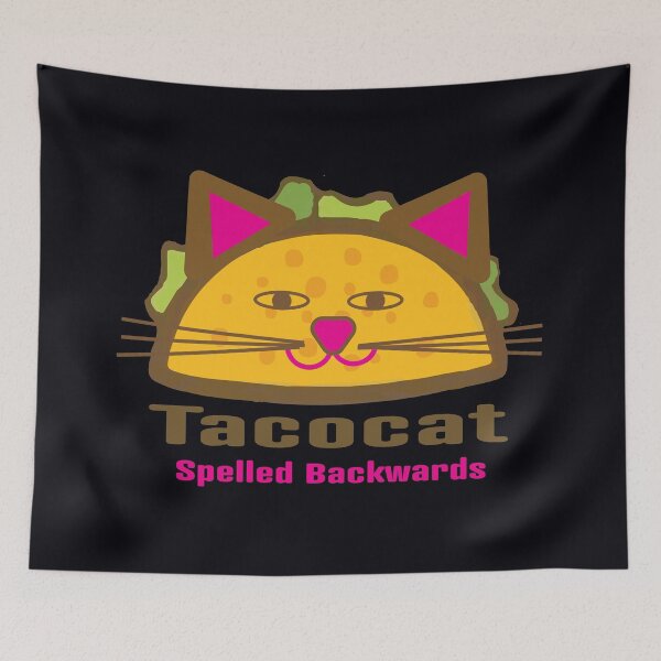 Item preview, Tacocat Spelled Backwards designed and sold by JAZTshirt.