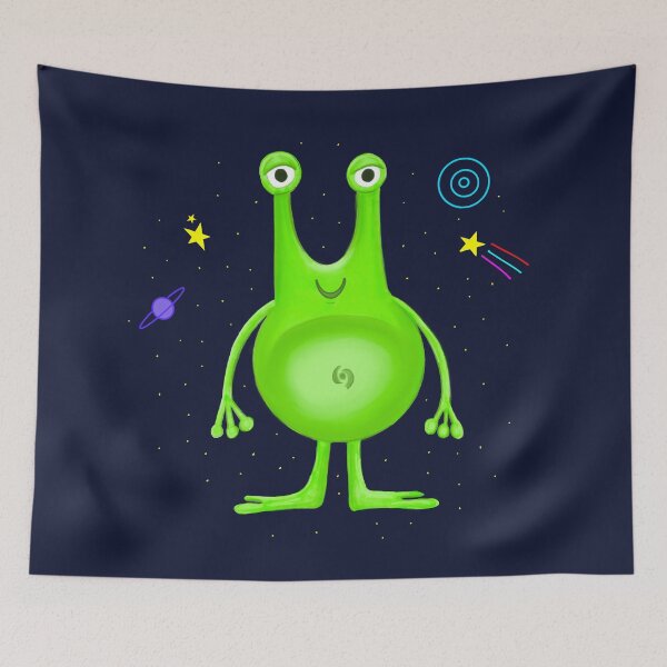 Artikelvorschau, Chubby Alien entworfen und verkauft von WillowTee.
