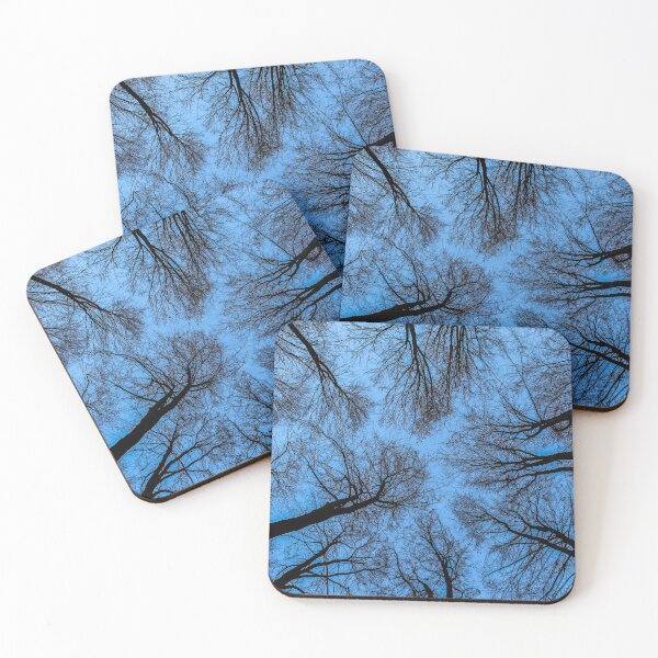 Item preview, Tops of tree canopies without leaves in winter designed and sold by Mahirov Shop.
