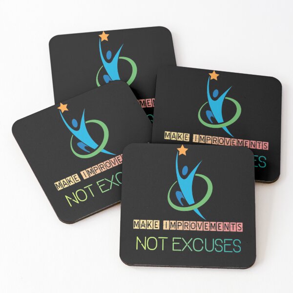 Item preview, Make Improvements Not Excuses designed and sold by chetan786.
