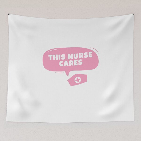 Item preview, This Nurse Cares designed and sold by Checivinicius.